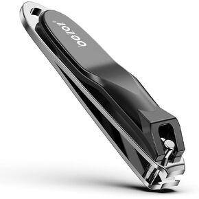 BEZOX Safe Baby Nail Clipper، ماكينة تشذيب أظافر الأطفال ذات الفك الصغير للرضع والأطفال والصغار، أداة دقيقة للعناية بالأظافر للأصابع وأصابع القدم الصغيرة - فضي in Kuwait