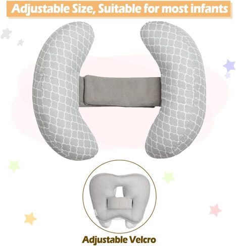 KAKIBLIN Baby Neck Pillow, Upgraded Baby Neck Pillows for Car Seat | Infant Neck Support Pillow, Head and Neck Support for 3-12 Months, Newborn Head Support for Car Seats, Strollers, Pushchairs in Saudi Arabia