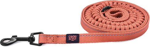Good Scout Heavy Duty Bungee Leash, Walking & Training Leash for Puppies & Adult Dogs, Brick, Small in Kuwait