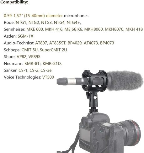 طقم ميكروفون Sennheiser MKE 600 للفيديو والسينما والبث مع كابل ذكر XLR أنثى إلى 1/8 بوصة TRS - يربط ميكروفونات XLR الاحترافية بمعظم كاميرات DSLR وكاميرات الفيديو in Kuwait