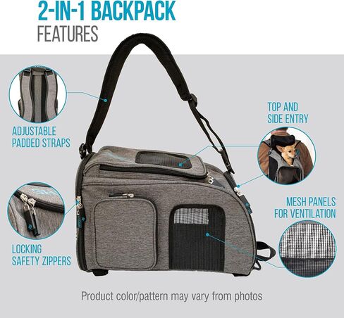 حقيبة ظهر للسفر من شيربا كات مع رؤية فقاعية، معتمدة من شركات الطيران - أسود، مقاس واحد in Kuwait