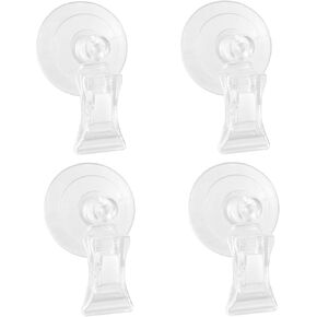 SLSON 4 Pack Fishes Veggie Seaweed Plant Suction Cup Clip Feeding Tool Feed Holder Aquarium Accessories for Fish Tank in Kuwait