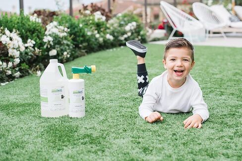 BioTurf BioS+ Artificial Turf Grass Concentrate Enzyme Cleaner and Pet Odor Eliminator Removes Odors and Sanitizes Organic, Safe, Environmentally Responsible (1 Gallon) in Kuwait