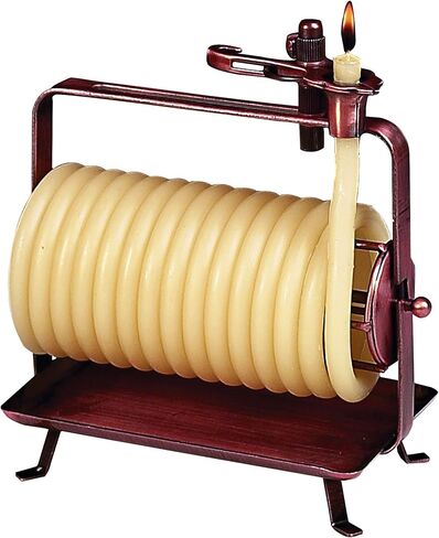 Candle by the Hour 48-Hour Horizontal Candle, Eco-Friendly Natural Beeswax with Cotton Wick & 80-Hour Vertical Candle, Eco-Friendly Natural Beeswax with Cotton Wick in Kuwait