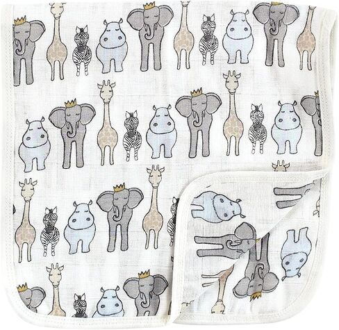 Hudson Baby Unisex Baby Muslin Burp Cloth 7pk, One Size in Saudi Arabia