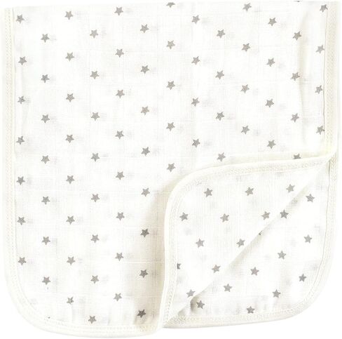 Hudson Baby Unisex Baby Muslin Burp Cloth 7pk, One Size in Saudi Arabia