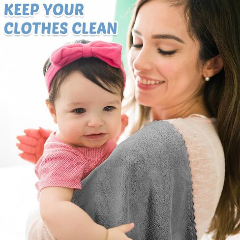 مجموعة من 40 قطعة من قماش تجشؤ الأطفال من Mixweer مقاس 20 × 10 بوصة من قماش الموسلين الماص للتجشؤ، مناشف أطفال من الألياف الدقيقة لتجشؤ الخرق وملابس التجشؤ لحديثي الولادة ومستلزمات حمام الأطفال حديثي الولادة (متعددة الألوان) in Saudi Arabia