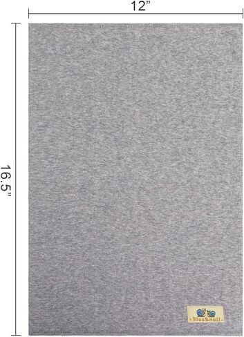 قماش تجشؤ ناعم وماص للأطفال من بلو سنايل، عبوة من 6 قطع من قماش التجشؤ كبير ومزدوج السماكة (وردي) in Kuwait