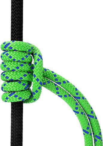 8mm Accessory Cord (5/16in) 10M(32ft) Prusik Cord Short Climbing Nylon Rope UIAA Double Braid Pre Cut Rope High Tensile Strength for Outdoor Rock Climbing, Arborist, Mountaineering, Caving in Saudi Arabia