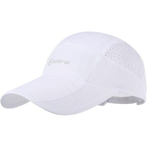 Running Hat for Women Men, Quick Drying Baseball Cap, Unstructured Mesh Outdoor Workout Hat, Sports Hat