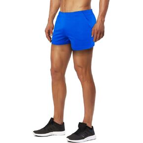 Muscle Alive Men's Running Shorts with Pockets 3" Inseam Cotton Lounge Short Bottoms