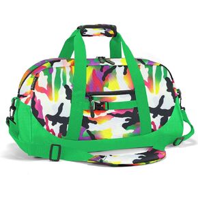 حقائب Stumdo Kids Overnighter Duffel للأطفال، حجم محمول ومثالية للتدريب المدرسي أو حقيبة سفر ليلية لعطلة نهاية الأسبوع للسفر وحقيبة رياضية للأولاد والبنات (11tylan) in Kuwait