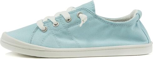 Soda Flat Women Shoes Linen Canvas Slip On Sneakers Lace Up Style Loafers Zig-S in Saudi Arabia
