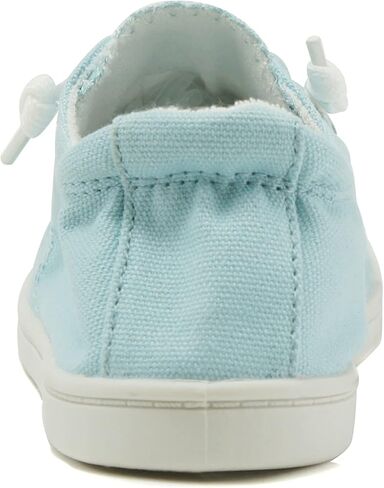 Soda Flat Women Shoes Linen Canvas Slip On Sneakers Lace Up Style Loafers Zig-S in Saudi Arabia