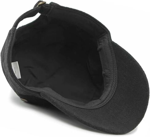 قبعات عسكرية من الصوف التويد للرجال، قبعات جيش كاديت، قبعات مسطحة in Kuwait