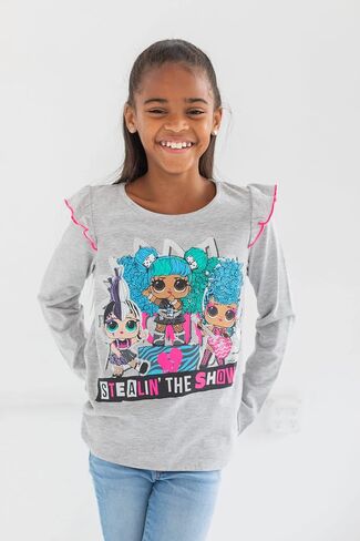 L.O.L. Surprise! Remix Hair Flip Little/Big Girls 2 Pack Long Sleeve T-Shirt in Saudi Arabia