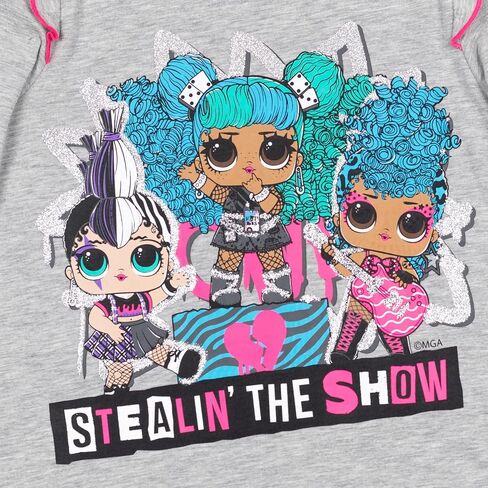 L.O.L. Surprise! Remix Hair Flip Little/Big Girls 2 Pack Long Sleeve T-Shirt in Saudi Arabia