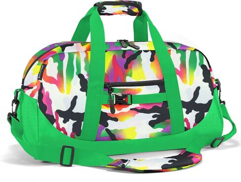 Stumdo Kids Overnighter Duffel Bags for kids, Carry-On Size & Ideal for School Practice or Overnight Travel Weekender Tote for Travel Gym Sport bag for Boys & Girls (04Tulv2) in Kuwait