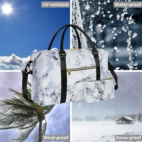 Large Duffle Bag for Travel Waterproof 21 Inch, Vankor Gym Duffel Bag for Women Men Durable Carry on Weekender Overnight Sports Luggage Weekend Beach Yoga Workout Hospital Mommy Diaper Bag Cow Print in Saudi Arabia