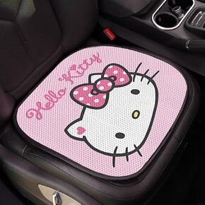 BKDRL Car Seat Protector Kitty Accessories, 1Set Cute Backrest and Seat Pad for Car Seat Driver, Car Seat Cooling Pad, Non-Slip Seat Cushions for Office Chair (Pink) in Kuwait