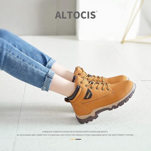 ALTOSIC النساء أحذية التنزه الكاحل الظهر أحذية للنساء في الهواء الطلق حذاء ارتحال عدم الانزلاق مقاومة للماء نمط المتنزه in Kuwait