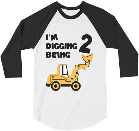 تي شيرت I'm Digging كونه 2 لعيد الميلاد الثاني للأولاد البناء للأطفال راجلان in Saudi Arabia