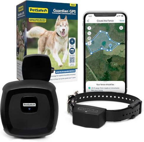 PetSafe Guardian GPS Fence Collar Battery - Extra or Replacement Lithium-Ion Battery - Up to 3 Days Battery Life - Compatible with Guardian GPS Collars Only in Saudi Arabia