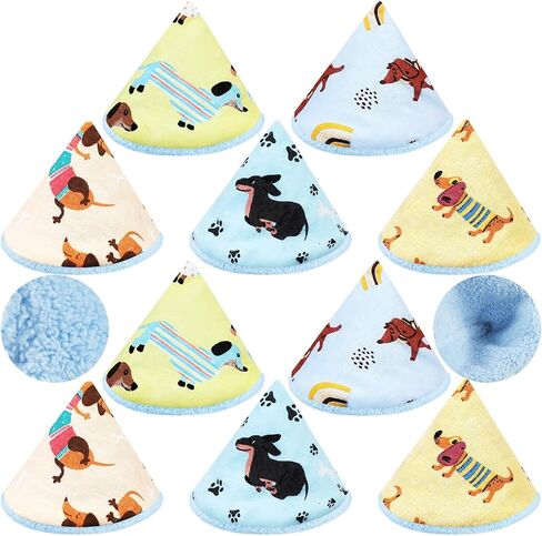 Timgle 10 Pcs Coral Velvet Pee Covers Baby Boy, Strong Water Absorption Pee Shield for Baby Boy, Reusable Diaper Changing Accessory for Boys Newborn Gift(Dinosaur) in Saudi Arabia