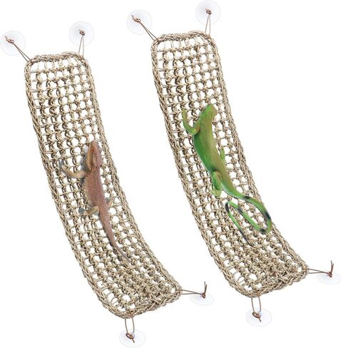 Silkfly Large Beard Dragon Hammock, 30 x 7 Inch, Rectangle, Brown in Saudi Arabia