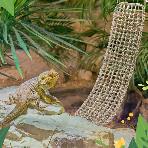 Silkfly Large Beard Dragon Hammock, 30 x 7 Inch, Rectangle, Brown in Saudi Arabia