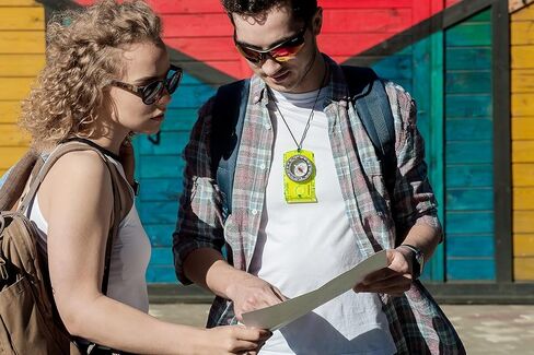 بوصلة الملاحة الصفراء على الظهر، التوجيه والمشي لمسافات طويلة، بوصلة قراءة خريطة للأطفال الكشافة، بوصلات للتخييم في الهواء الطلق، بوصلات رياضية وملحقات الترفيه في الهواء الطلق in Kuwait