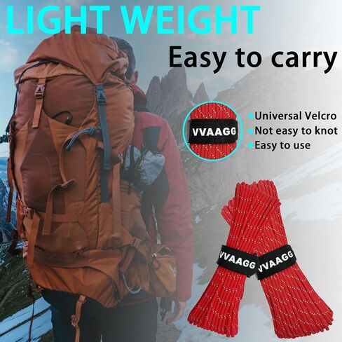 VVAAGG Reflective Paracord, 550 Parachute Cord, 4MM 7-Strand Nylon Rope | Utility Para Cords Lanyard for Tent Camping Hiking Survival Bracelet Tactical Clothesline DIY Projects in Kuwait