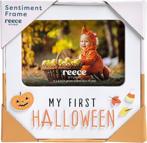 Reece Studio Our Little Turkey 3D Frame, Newborn Keepsake Photo Frame, Baby Holiday Picture Frame, Modern Fall Nursery Decor, Baby's First Thanksgiving in Kuwait