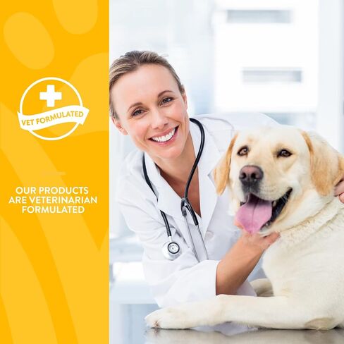 NaturVet - رقائق GrassSaver للكلاب بالإضافة إلى الإنزيمات - 300 رقاقة - مكمل صحي للمساعدة في تخليص حديقتك من البقع الصفراء - مزيج تآزري من فيتامينات ب المعقدة والأحماض الأمينية in Kuwait