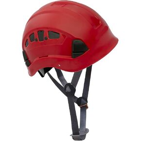 HP55 Adjustable ABS Climbing Helmet, 6-Point Suspension, Designed for Climbing, Riding and Construction, 1 Ea Hi-Viz Pink