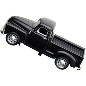 NUOBESTY Retro Old Pickup Truck Model Vintage Truck Figurine Alloy Car Vehicle Model Toy Table Centerpiece Christmas Red Truck Decoration New Year Birthday Gift Black