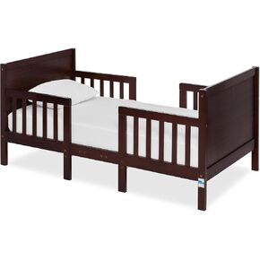 Dream On Me Hudson 3-in-1 Convertible Toddler Bed, 4 Safety Guard Rails, Low-to-Floor Design, Greenguard Gold & BSA Certified, Solid New Zealand Pinewood, Converts to Chairs & Table – White in Saudi Arabia