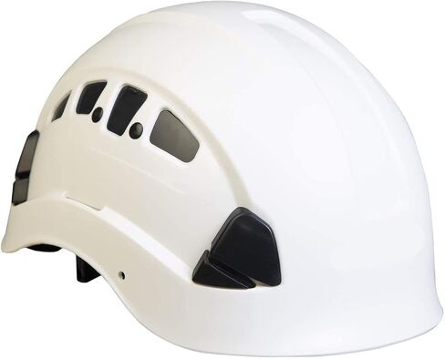 Pack of 2, Troy Safety, HP55 Adjustable ABS Climbing Helmet, 6-Point Suspension, Designed for Climbing, Riding and Construction, 2 Ea Black in Saudi Arabia