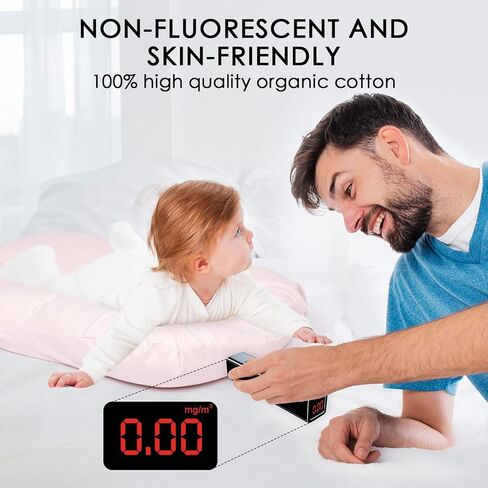 MEXXI Organic Baby Lounger Cover | 100% Organic Cotton Hypoallergenic and Breathable Baby Nest Cover (Cover Only) (Baby Blue, Organic Cotton) in Kuwait