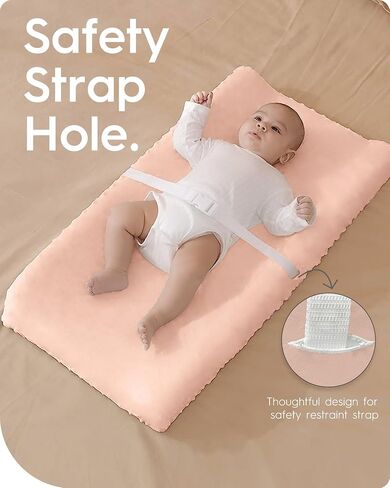 Premium Soft Boho Changing Pad Covers for Girls & Boys - Stretchy Jersey Sheets - Fits Standard Changing Tables - 2 Pack (Whale Dreams) in Saudi Arabia