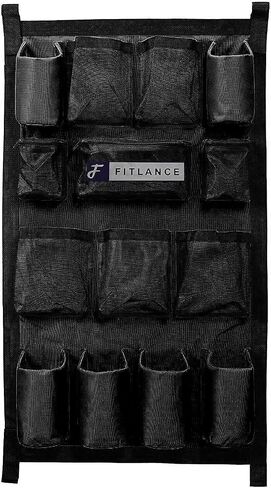 FITLANCE Equine Long Trailer Door Caddy - Horse Trailer Door Caddy Grooming Bag Stall Organizer - Horse Equipment Trailer Door Caddy Storage Bag - Trailer Grooming Bag Door Caddy Organizer in Saudi Arabia