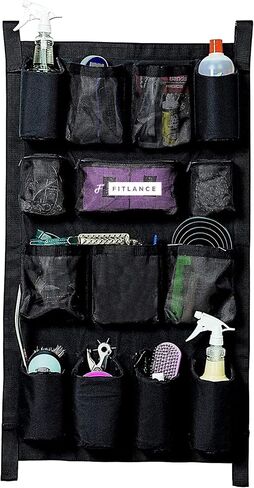 FITLANCE Equine Long Trailer Door Caddy - Horse Trailer Door Caddy Grooming Bag Stall Organizer - Horse Equipment Trailer Door Caddy Storage Bag - Trailer Grooming Bag Door Caddy Organizer in Saudi Arabia