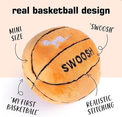 Plush Baby Baseball Rattle | Baby Baseball Toy | Learning Content | Great Gift for Baby and Toddler Girls or Boys | 0-36 Months in Kuwait