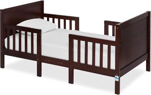 Dream On Me Hudson 3-in-1 Convertible Toddler Bed, 4 Safety Guard Rails, Low-to-Floor Design, Greenguard Gold & BSA Certified, Solid New Zealand Pinewood, Converts to Chairs & Table – White in Saudi Arabia