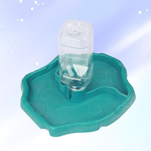 وحدة تغذية تلقائية من ULTECHNOVO، وحدة تغذية مياه تلقائية للحيوانات الصغيرة - حاوية أطعمة وعاء الشرب لسحلية السلحفاة الزواحف - وحدة تغذية مياه الزواحف الأوتوماتيكية، سهلة الاستخدام لزيت الزواحف in Kuwait