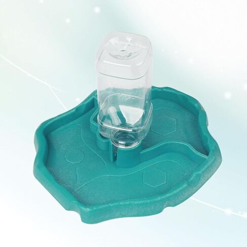 وحدة تغذية تلقائية من ULTECHNOVO، وحدة تغذية مياه تلقائية للحيوانات الصغيرة - حاوية أطعمة وعاء الشرب لسحلية السلحفاة الزواحف - وحدة تغذية مياه الزواحف الأوتوماتيكية، سهلة الاستخدام لزيت الزواحف in Kuwait