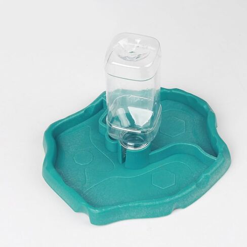 وحدة تغذية تلقائية من ULTECHNOVO، وحدة تغذية مياه تلقائية للحيوانات الصغيرة - حاوية أطعمة وعاء الشرب لسحلية السلحفاة الزواحف - وحدة تغذية مياه الزواحف الأوتوماتيكية، سهلة الاستخدام لزيت الزواحف in Kuwait