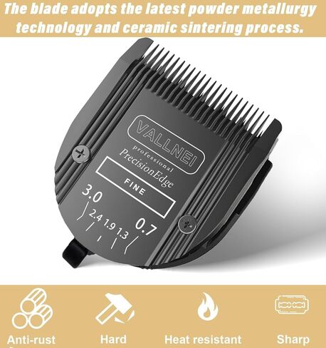 Detachable Adjustable Pet Dog Grooming Clipper 5-in-1 Blade in Kuwait