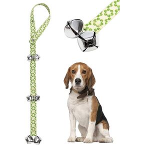 أجراس باب الحيوانات الأليفة البطولية للتدريب على استخدام الحمام والتدريب المنزلي، نمط فريد وجودة ممتازة، أجراس باب عالية وواضحة، طول جرس باب قابل للتعديل للكلاب الصغيرة والمتوسطة والكبيرة in Kuwait