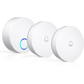 Dog Doorbell,Self-Powered Dog Bells to Go Outside,Wireless Dog Door Bells for Potty Training,Waterproof Dog Communication Buttons with 36 Chimes & 5 Volumes Level for Puppy Doggie